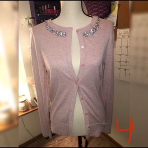 Pink cardigan